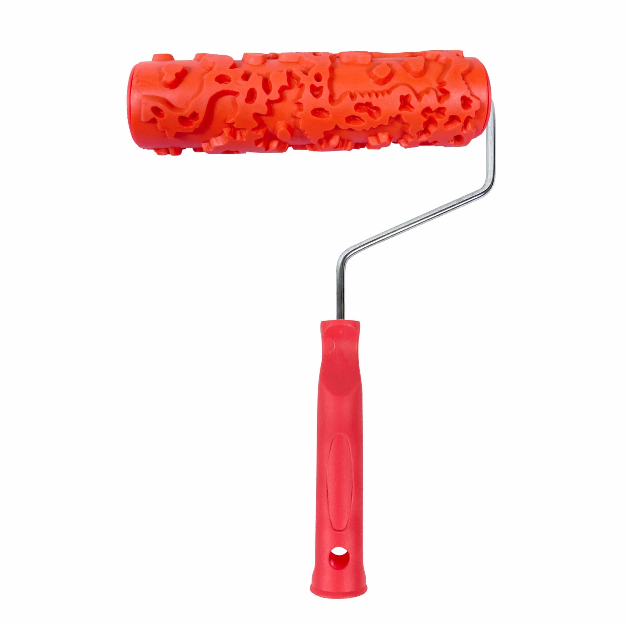 7'' Patterned Roller for Wall Decoration Classic Brick Embossing Texture Rubber Roller(EG323T-A)