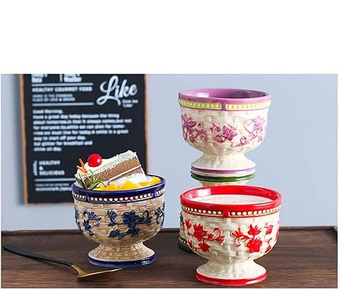 Miniatura 5 de Moldes de soufflé - moldes de crema brulee hechos de porcelana, moldes para magdalenas, cupcakes, moldes para molde de pastel, molde para pastel.-E