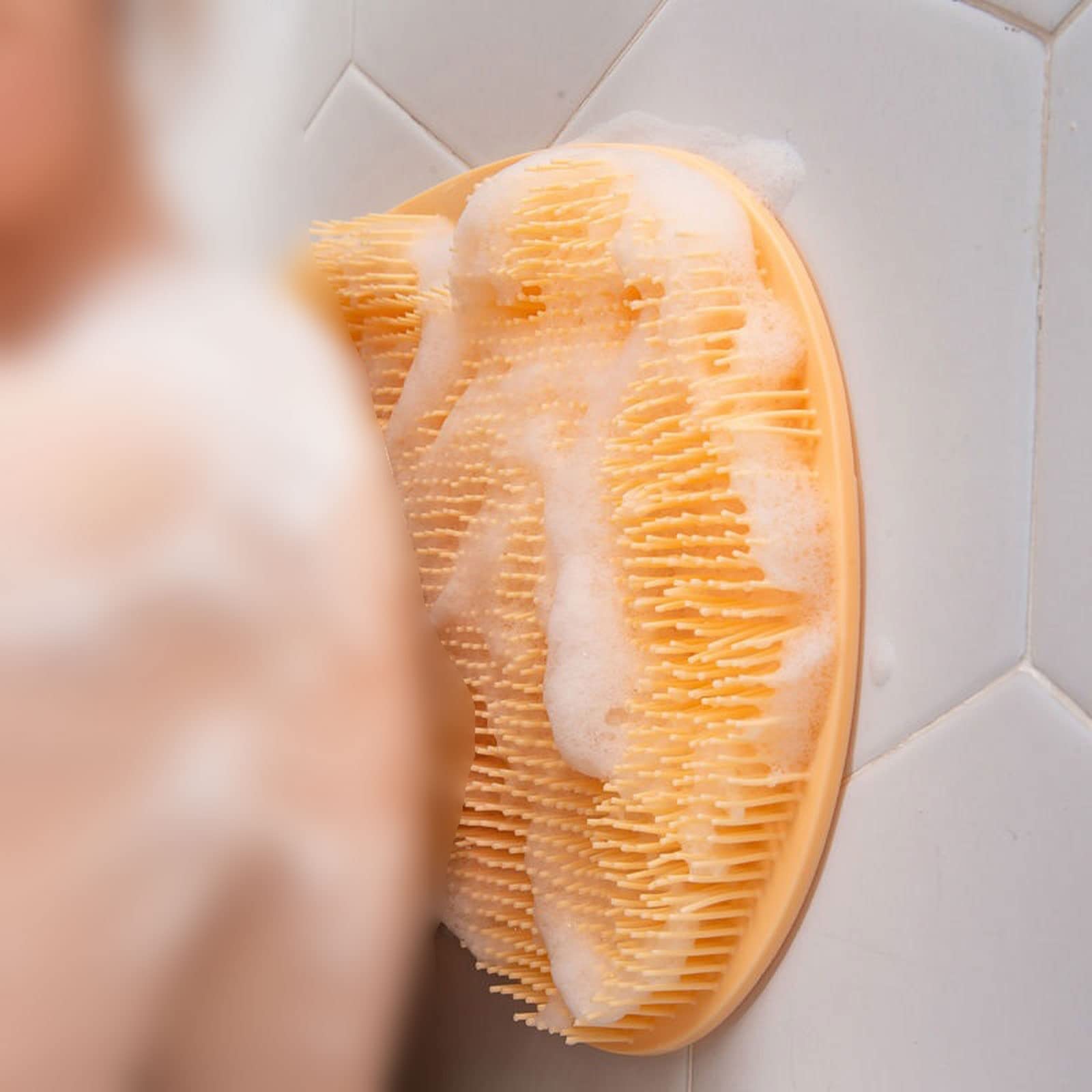 Tapis de Salle de Bain Brosse de Lavage des Pieds Tapis de Massage des Pieds en Silicone Tapis de Douche Massage Salle de Bain Tapis de Bain antidérapant Tapis antidérapant pour Le Lavage