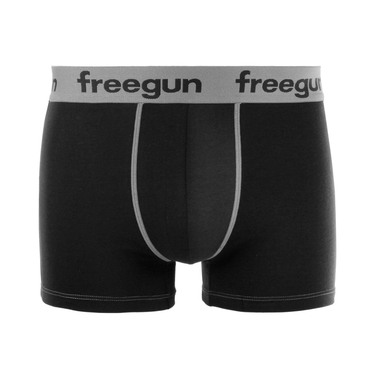 Freegun Boxer Homme Coton, Calecon Homme, Ajustement Parfait, Stretch (Lot de 6)