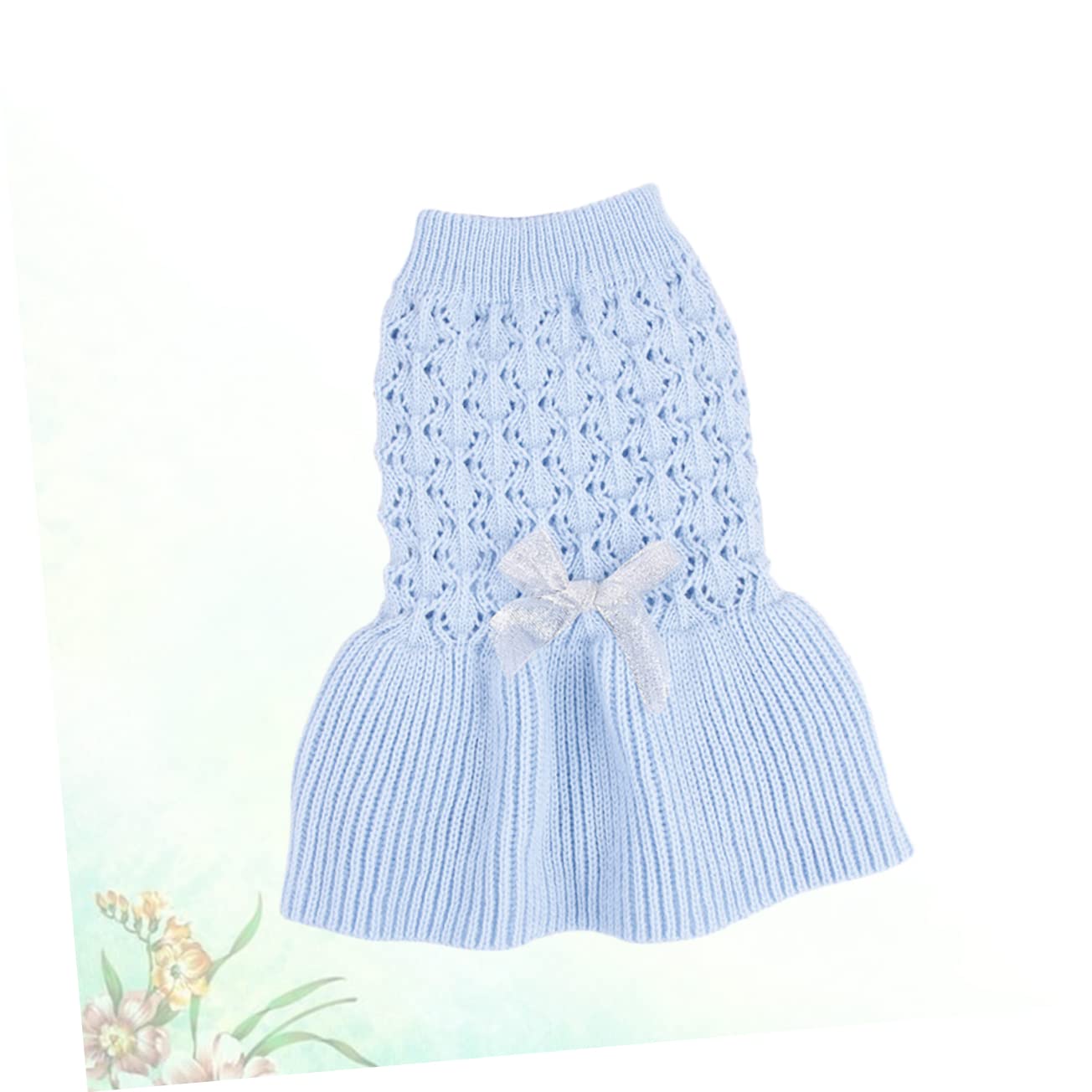 BESPORTBLE 3 Pezzi di Abbigliamento per Animali Domestici A Due Zampe Vestito in Lana per Cuccioli Maglione A Molla per Animali Domestici Vestito Adorabile per Gatti