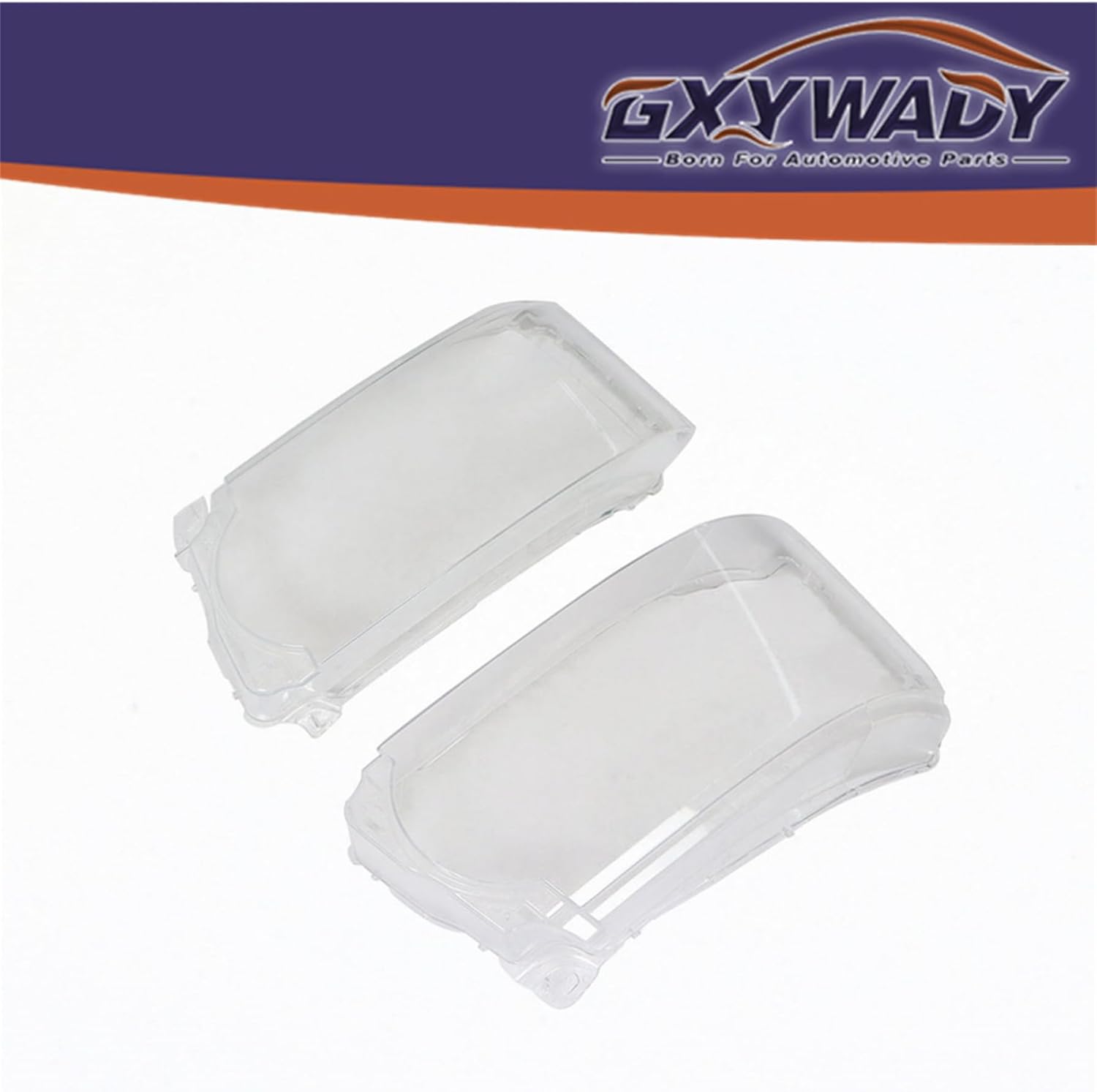 GXYWADY Headlights Pair of Lens Cover Lampshade Replacement for Land Rover Range Rover Sport 2010-2013 Left and Right Side (Passenger and Driver Side)