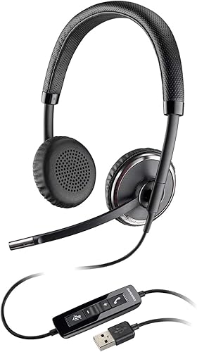 Plantronics 88861-02 Blackwire C520-M Cuffia Biaurale Stereo USB per PC
Nero : Cuffie con cavo Plantronics 88861-02 Blackwire C520-M Cuffia Biaurale Stereo USB per PC
Nero : Cuffie con cavo