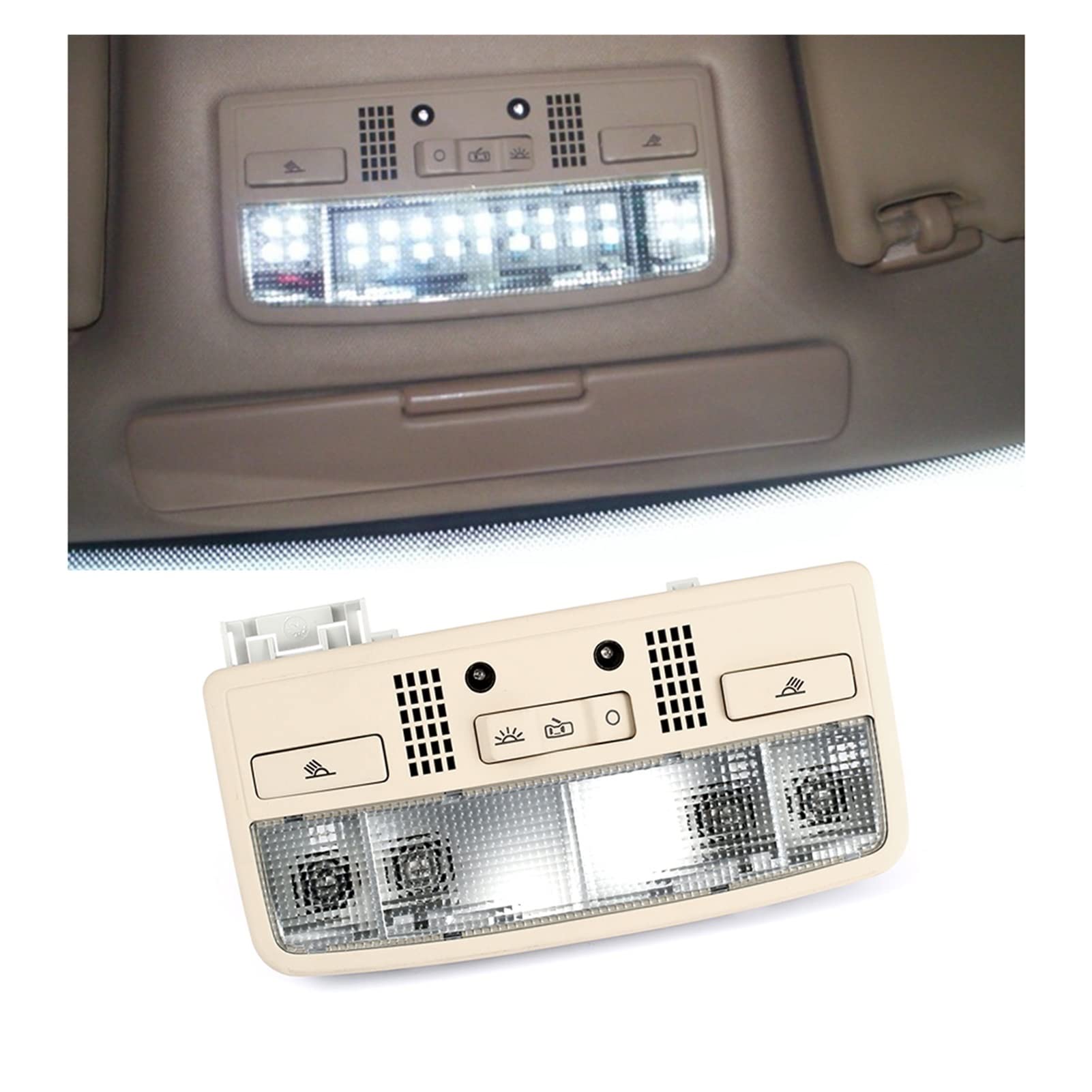 3BD 947 105 Lámpara de Lectura Interior de luz de cúpula automática 3bd9471052en 3bd9471052en Compatible for VW Compatible for Passat B5 3BD 947 105 Guantera