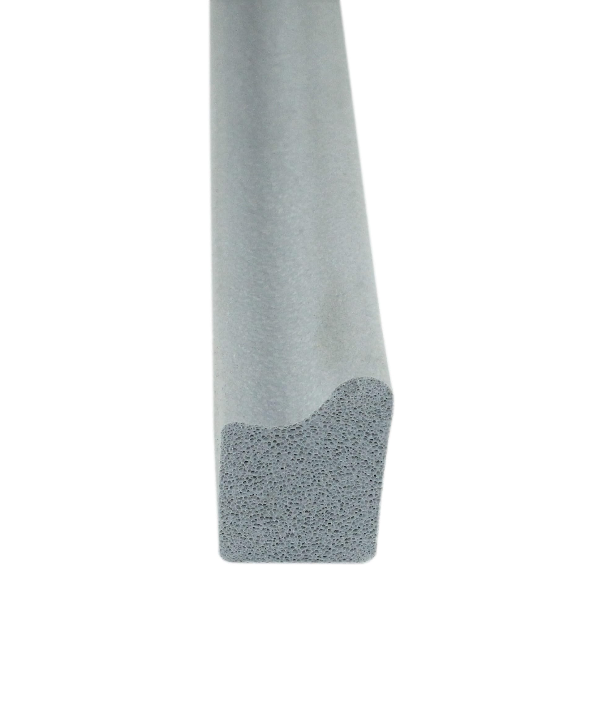Moosgummidichtung, Stahlzargendichtung, Türdichtung, Ersatzdichtung, MD 1501, Breite:12mm, Höhe:16mm zum einstecken (10 Meter)