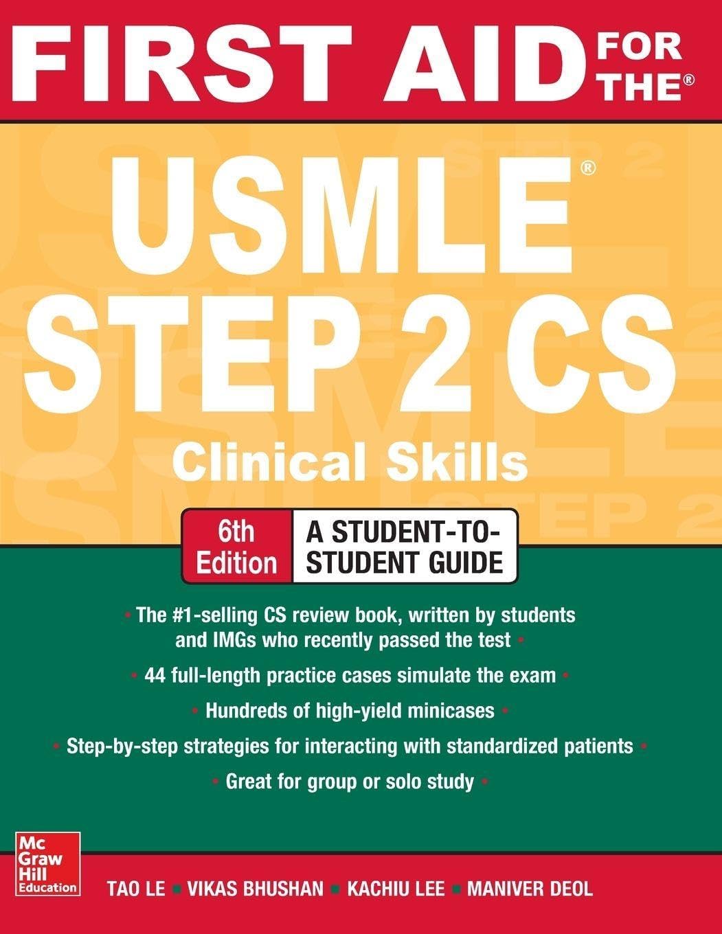 First Aid for the USMLE Step 2 CS, Sixth Edition (A & L REVIEW)