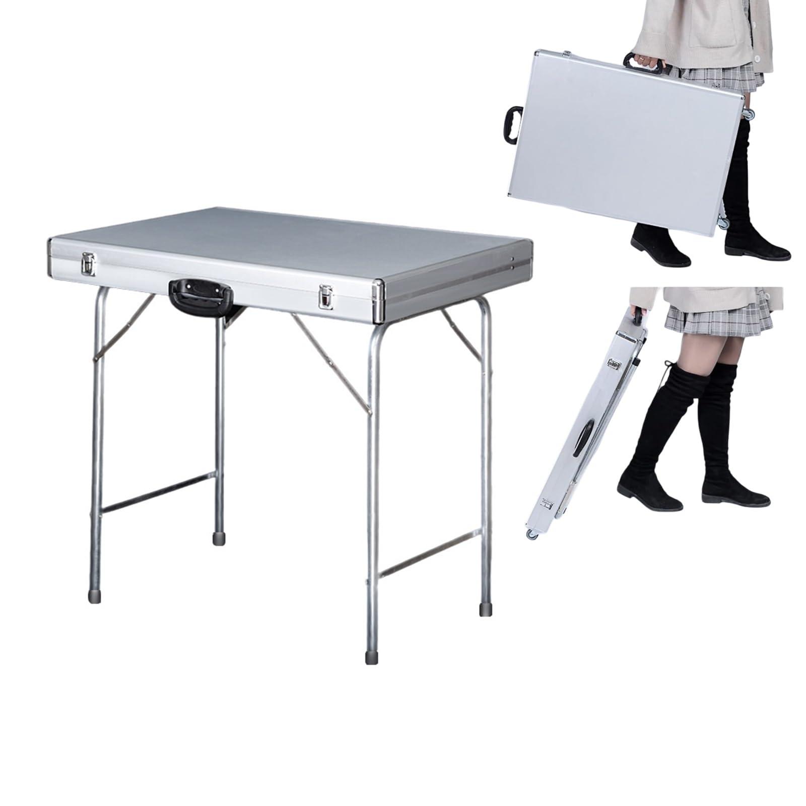 Boîte de rangement étanche en aluminium pour lunettes de soleil