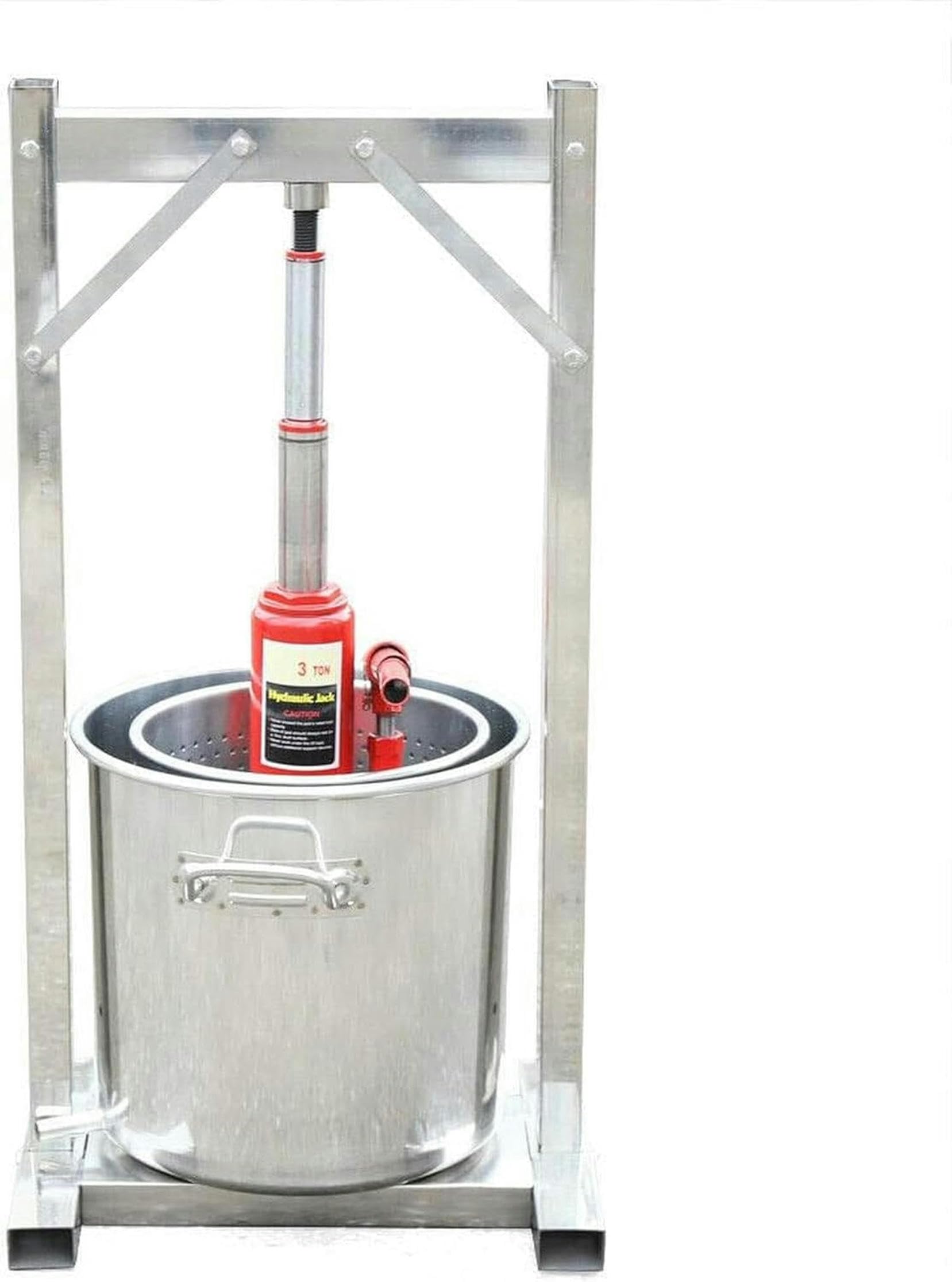 12L Obstpresse, Edelstahlpresse, Obstpresse, Weinpresse, Apfelpresse, Obstmühle, Saftpüreepresse ~/