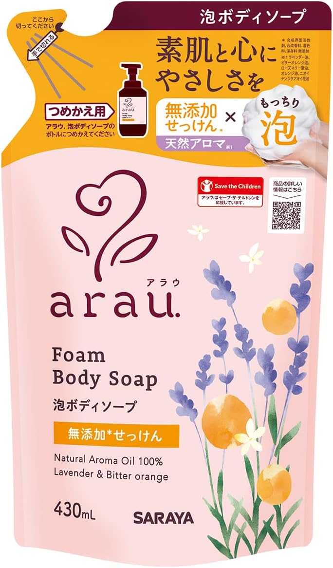 アラウ. 泡ボディソープ 詰替用 430