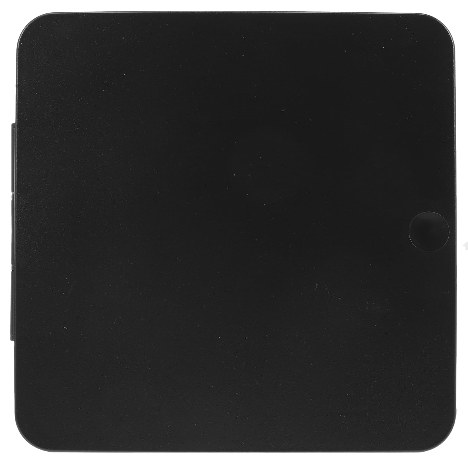 Hemobllo Portachiavi da Parete Moderno Design Semplice ed Elegante in Plastica Nera Funzione Magnetica e Portalettere per Ufficio e Casa