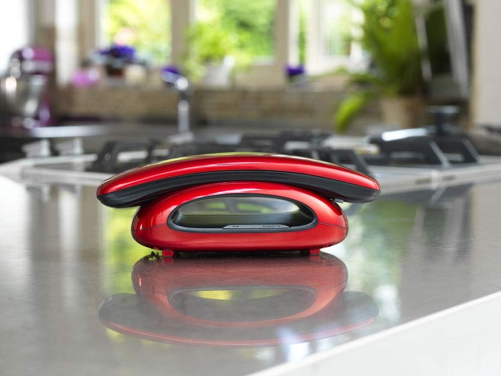 Solo Plus Digital Cordless Phone with Answering Machine and Call Blocker (White), 1 Handset (SoloCB-W)