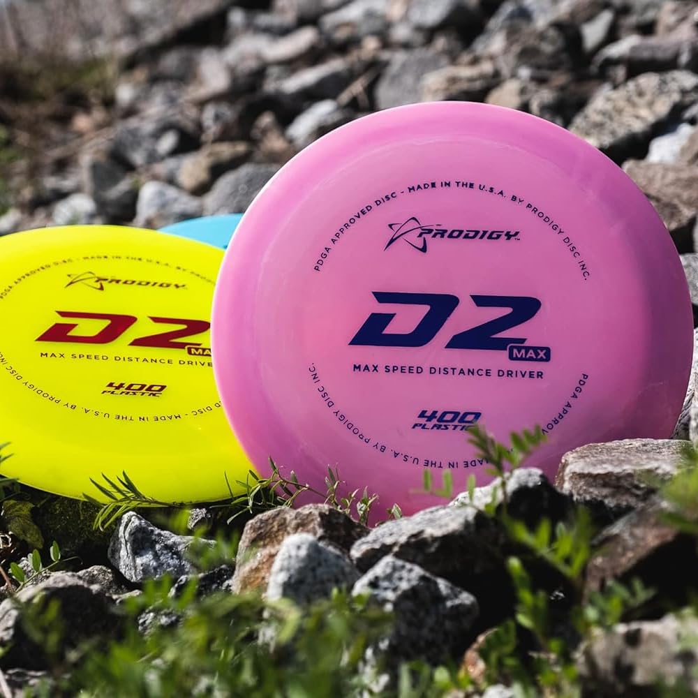 Prodigy Disc 400 D2 Max Driver | Overstable Disc Golf Distance Driver | Extremely Durable | Great for Max Distance Shots | Colors May Vary