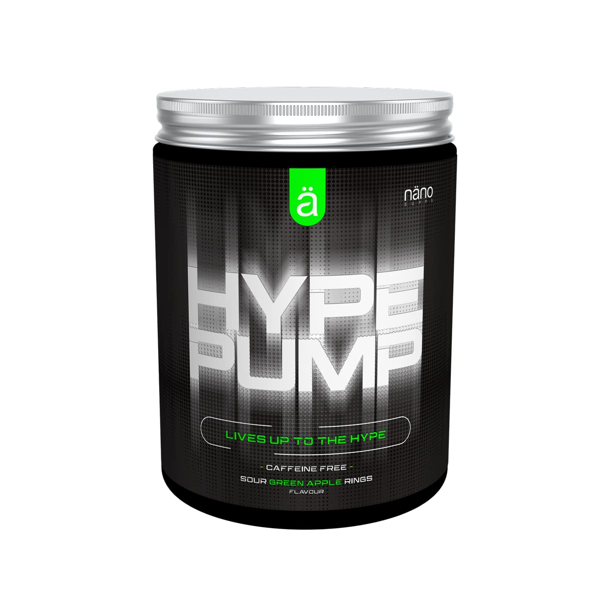 Nano Supps Hyper Pump Pre Work-Out Sour Green Apple Rings flavour (420Grms)