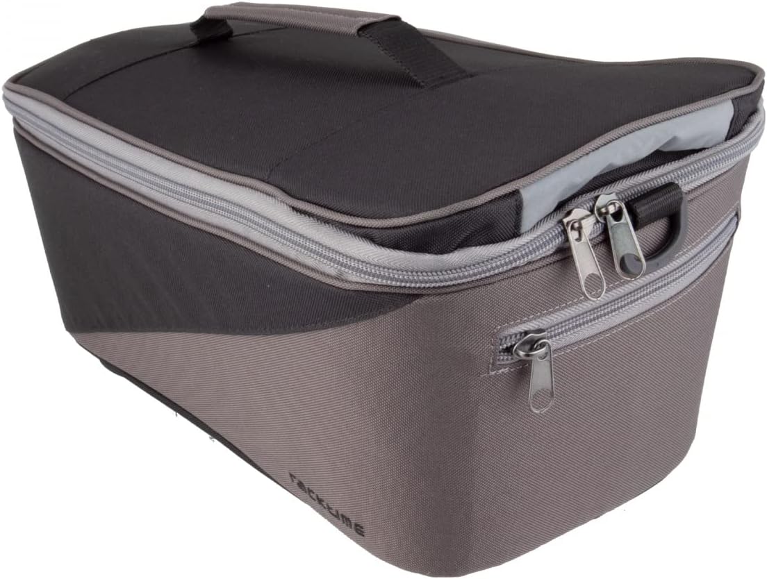 Point Racktime Unisex - Adult Talis 2.0 Handlebar Bag, Black/Grey, One Size