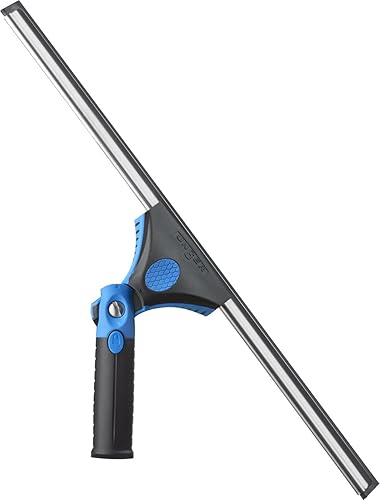 Miniatura 1 de Unger Ventana giratoria de agarre profesional y escobilla de cristal, 18 pulgadas