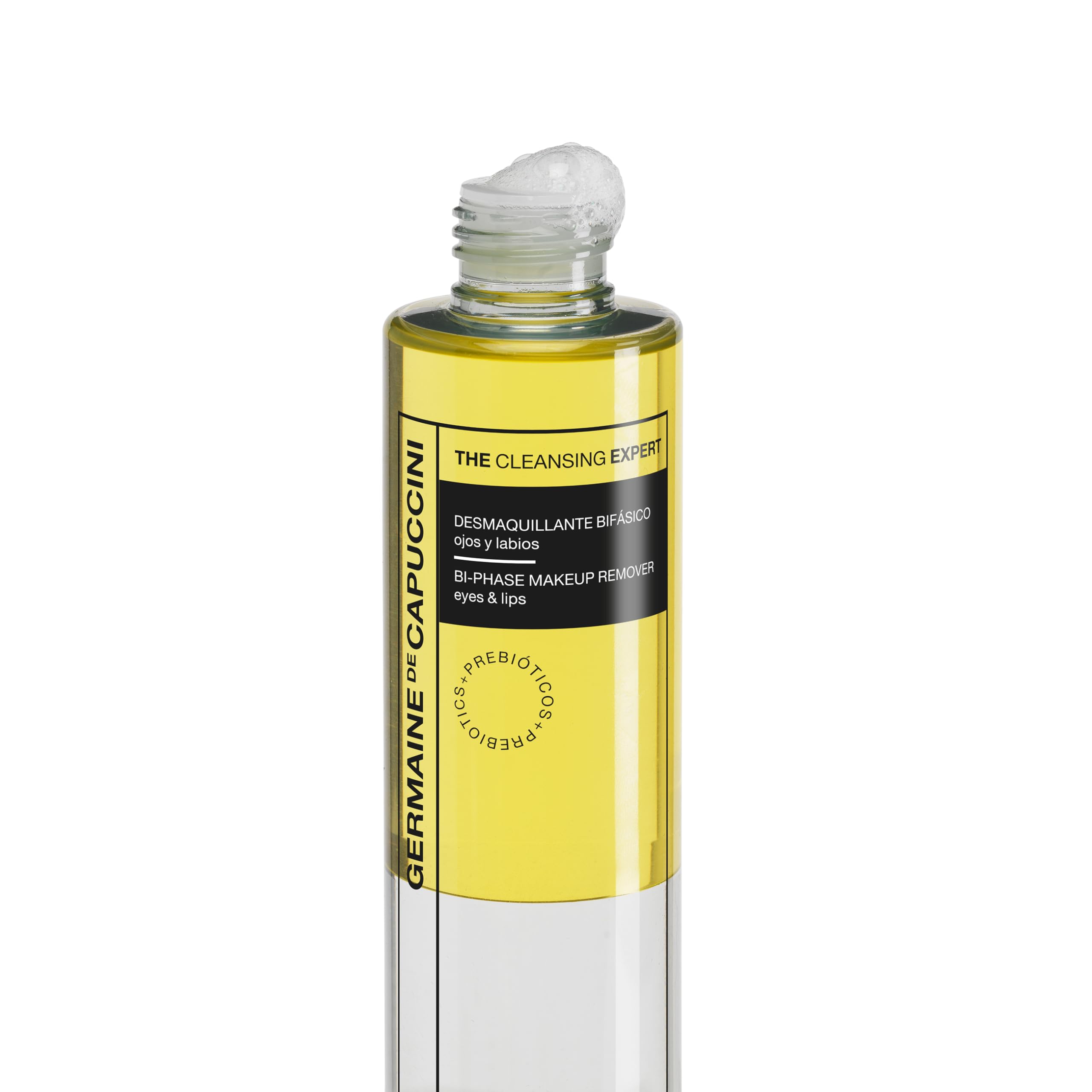 Germaine de Capuccini - The Cleansing Expert | Desmaquillante Bifásico Ojos/Labios - Waterproof, sin residuo graso - 125 ml
