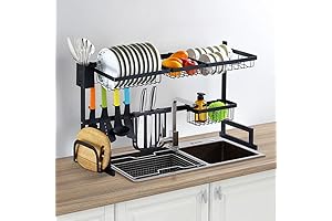 VcJta Over the Sink Dish Drying Rack