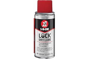 3-IN-ONE Lock Dry Lube - The Ultimate Liquid Lock Protection