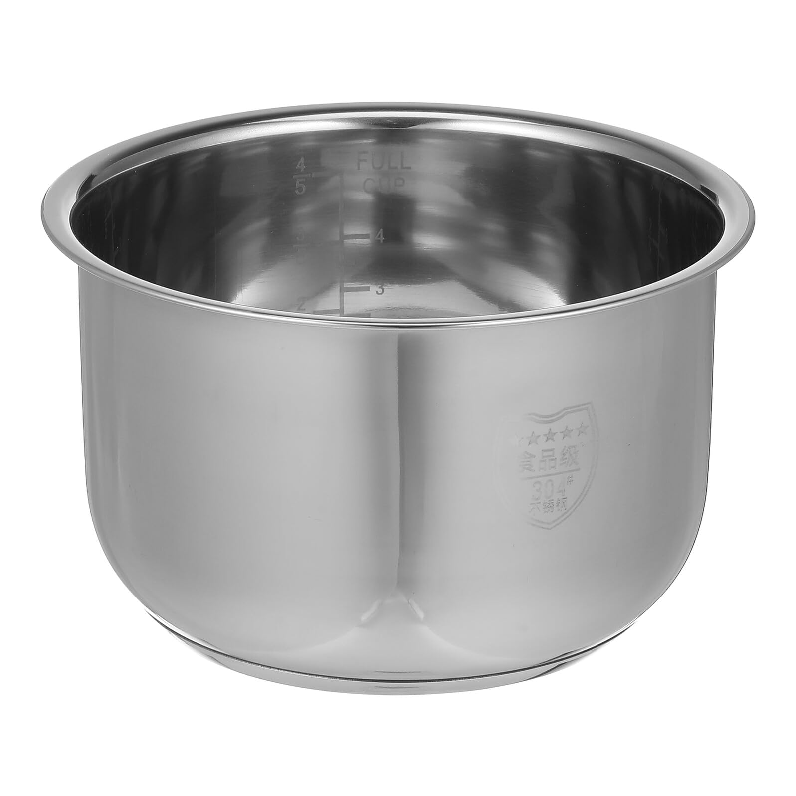 Pot de remplacement pour cuiseur à riz 2l en acier inoxydable