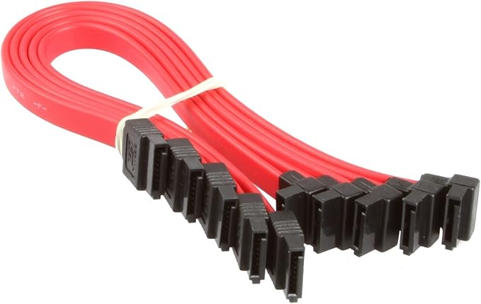 Cable SATA III 6.0 Gbps 9 pulgadas - Paquete de 5 miniatura 6
