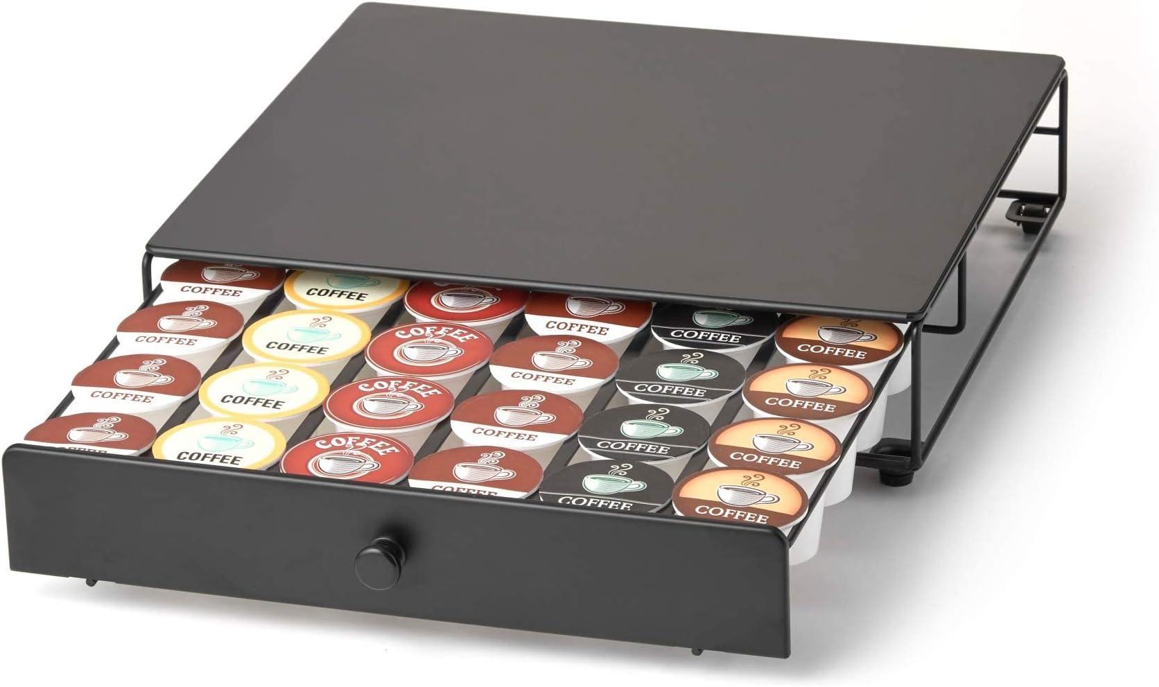 NIFTY 6480 Keurig Brewed K-Cup Rolling Drawer, Black