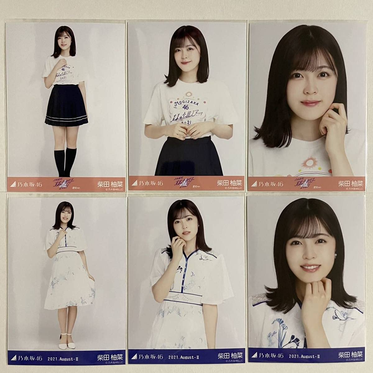 Tシャツ 乃木坂46 真夏の全国ツアー2021 生写真 共通ver : 乃木坂 直筆