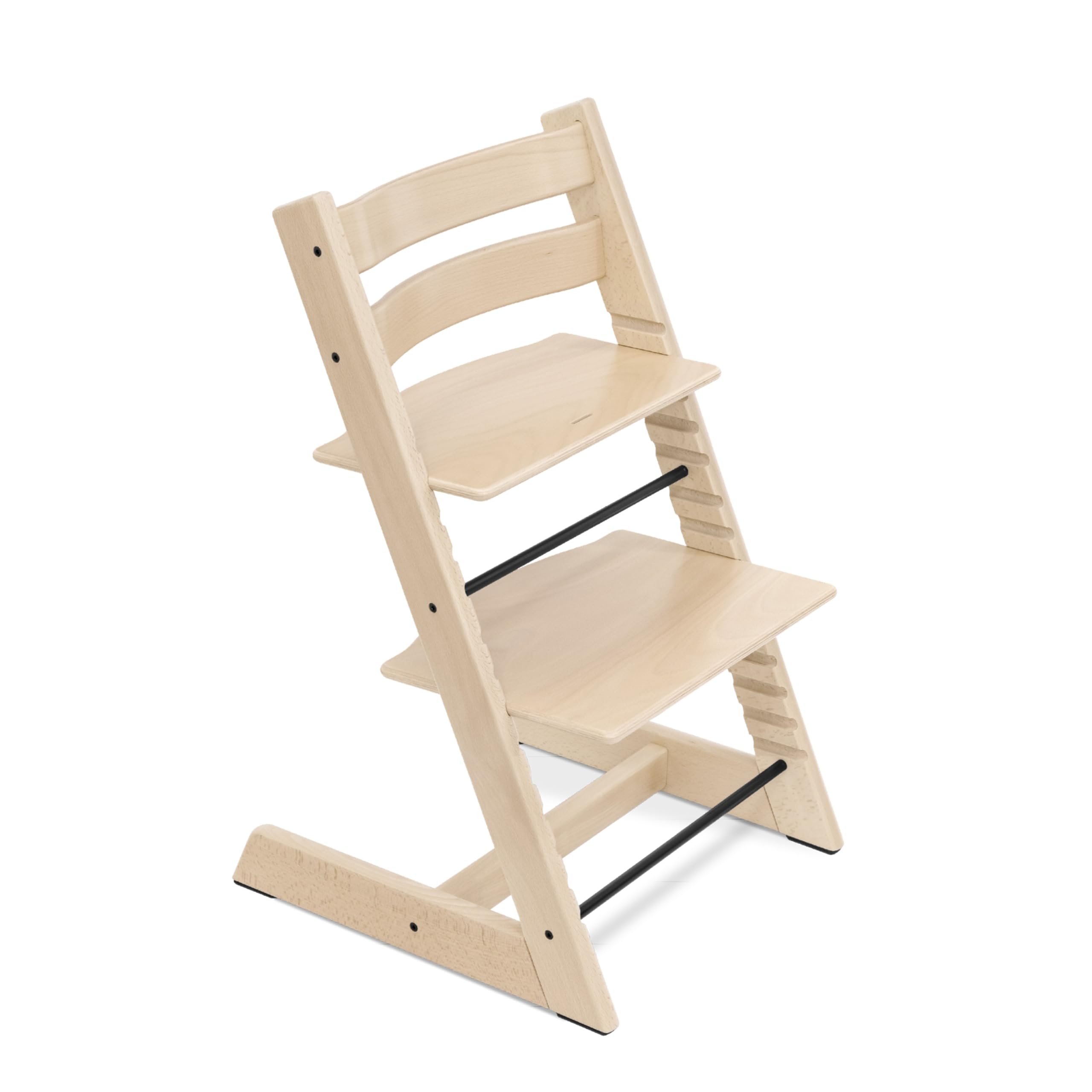 Stokke Tripp Trapp Stuhl Natural – Verstellbarer ergonomischer Stuhl für Kleinkinder, Kinder & Erwachsene