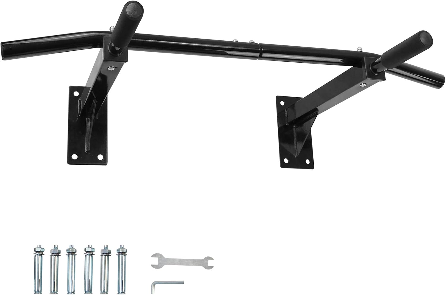 Leogreen Wall Mounted Pull Up Bar, Home Fitness Chin Up