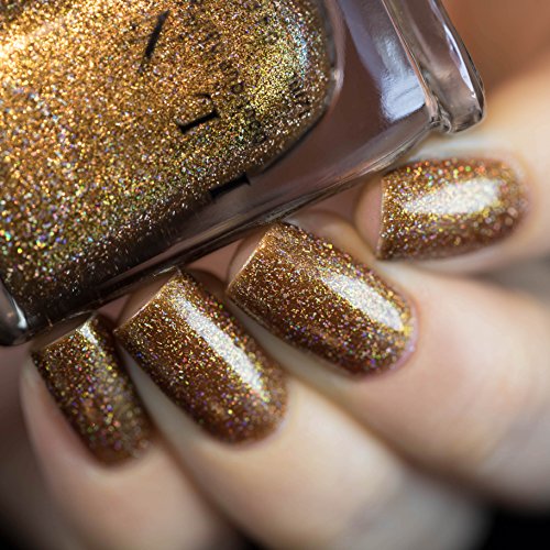 Image of ILNP Sparks May Fly - Ethereal Dijon Yellow Holographic Nail Polish