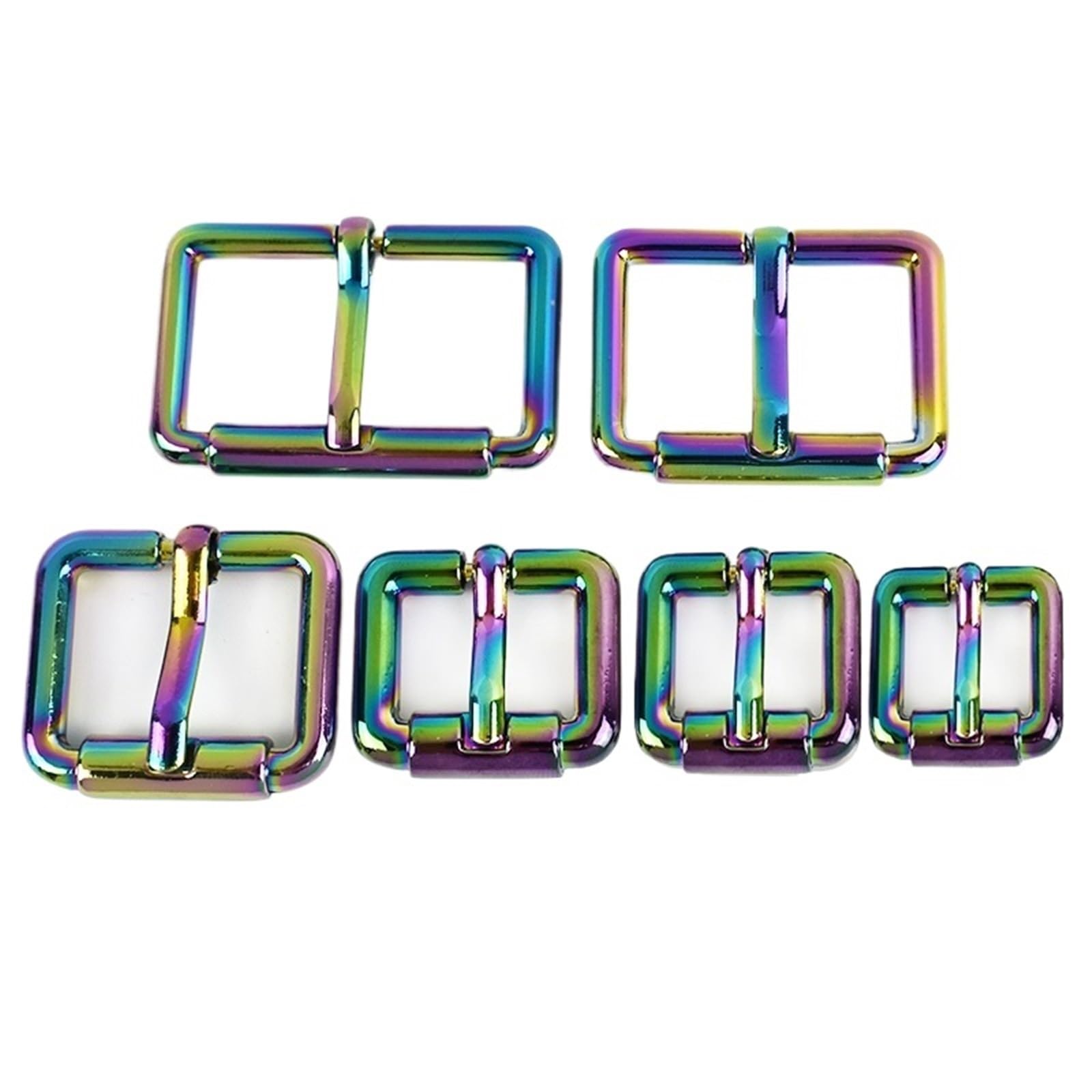 Hebilla Deslizante 10 hebillas ajustables de metal a 38 mm for correas bolsos, mochilas cuero, pasador rodillo, accesorios bricolaje Para CinturóN