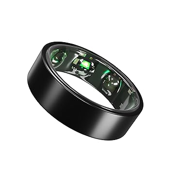 Gabit Smart Ring | 7+ Day Battery | Sleep, Fitness, Nutrition, Stress | Track Steps, VO2 Max, Recovery, Calorie Counter | Buy Sizing Kit First | Smart Ring for Men & Women | Titanium, Matte Black 10 - image, photos