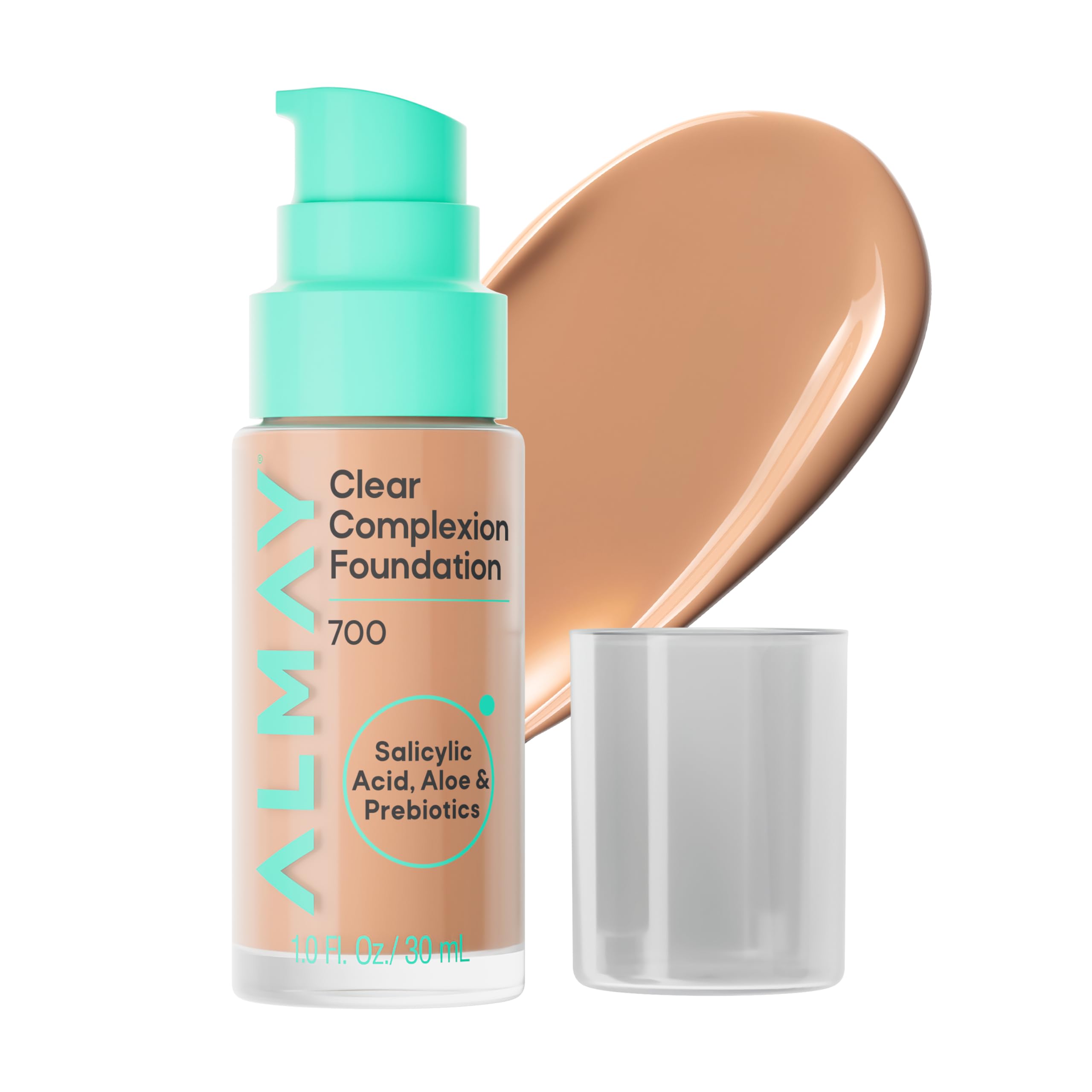 Photo 1 of Almay Clear Complexion Foundation, 700, 1 fl oz