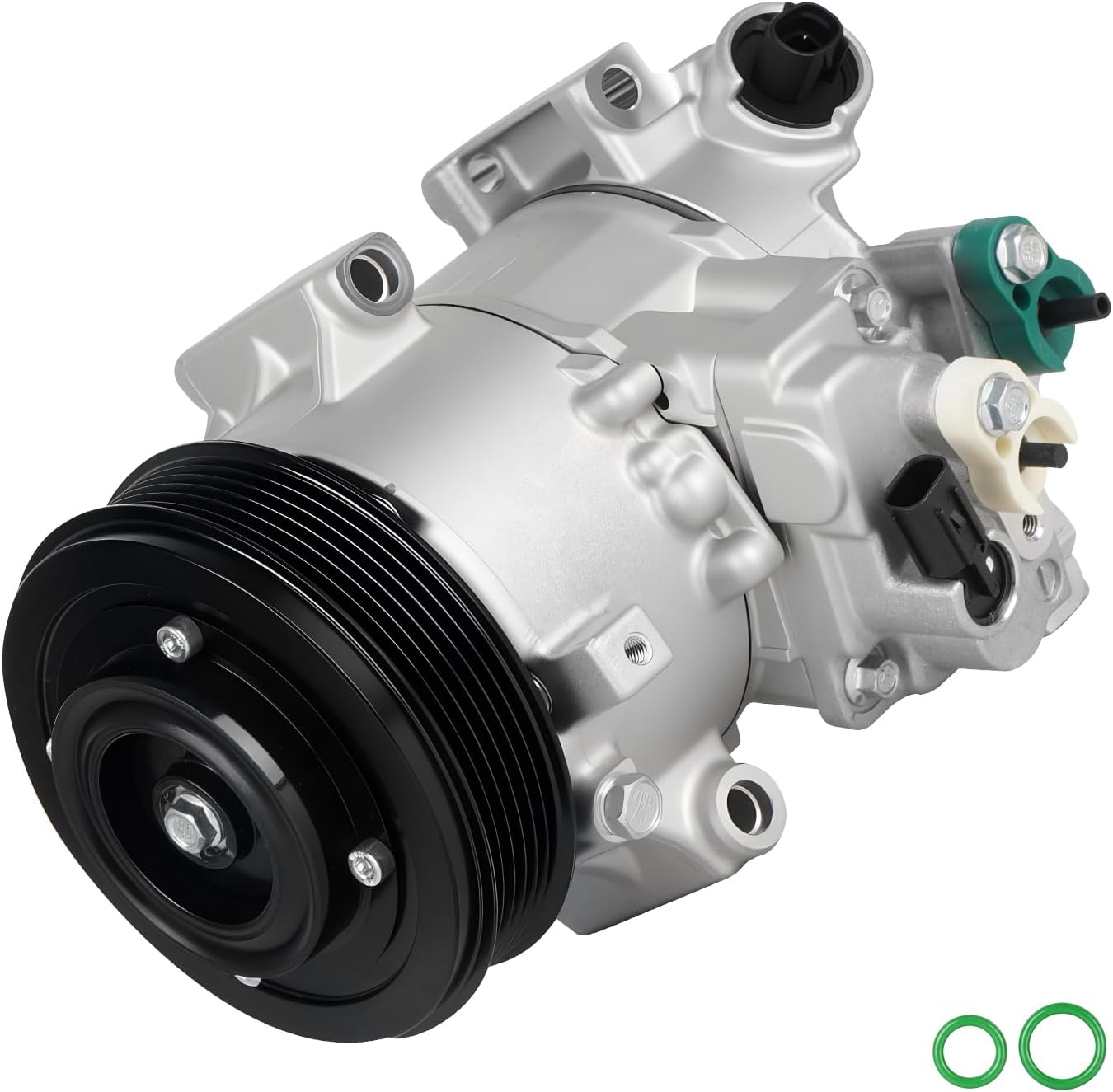 AC Compressor with A/C Clutch Compatible with Toyota Corolla 2011 2012 2013, for Matrix 2013 1.8L, Air Conditioner Compressor Replace CO29097C, 178322 8831002710 8831002711