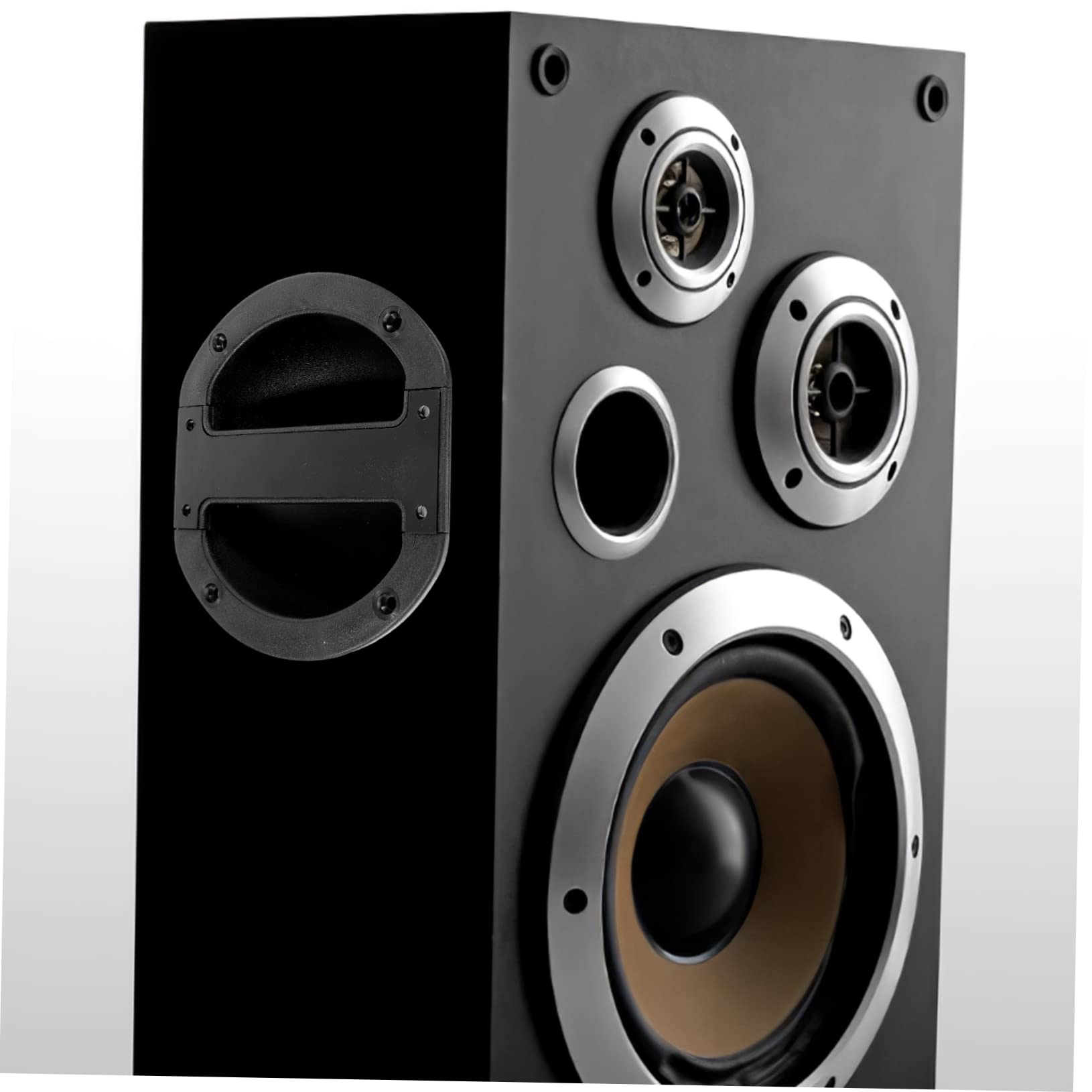 Hemobllo 2pezzi Recessed Per Altoparlanti Accessorio e Resistentper Casse Audio Professionali Per Palchi