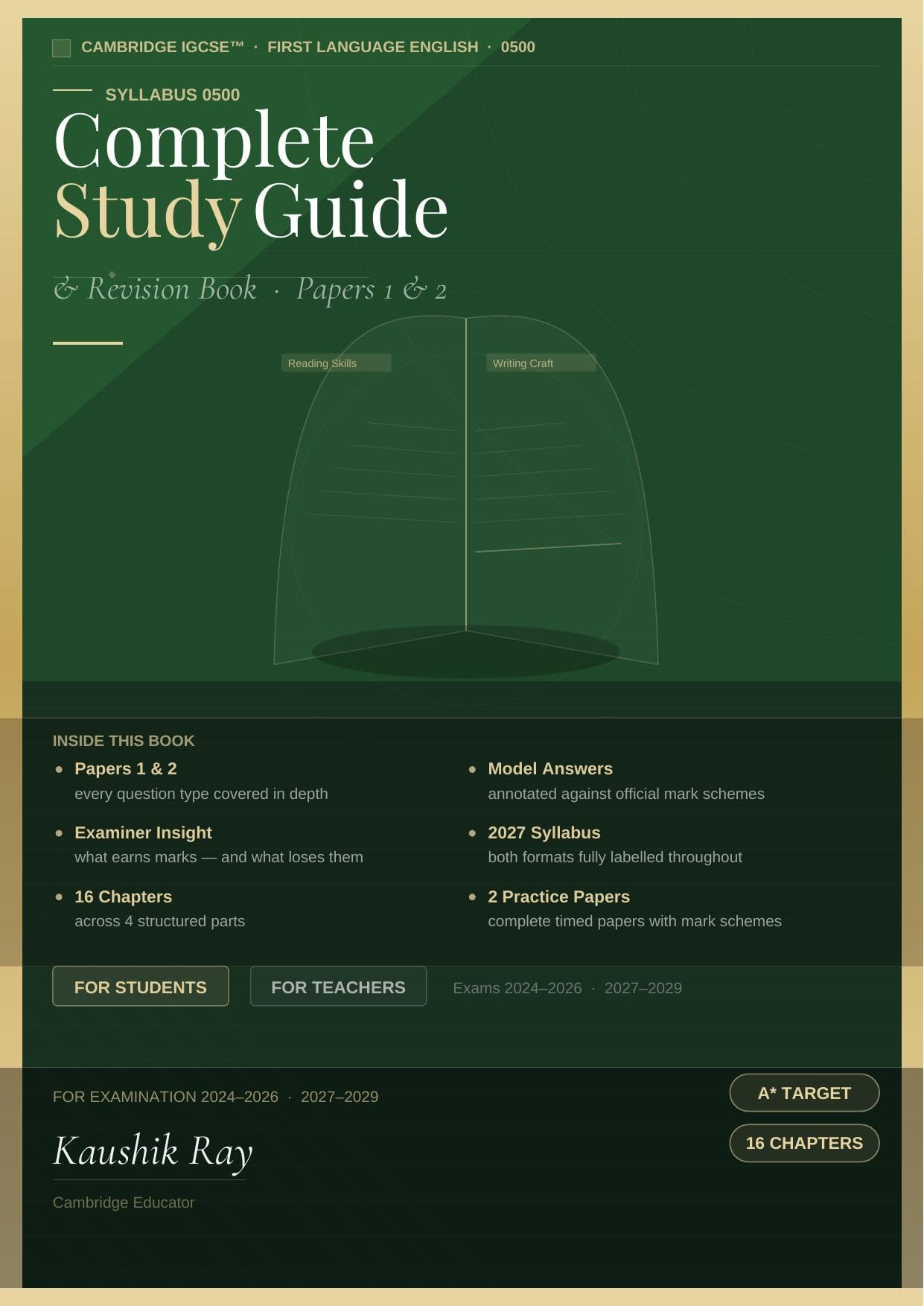 Cambridge Igcse First Language English 0500 Complete Study Guide ...