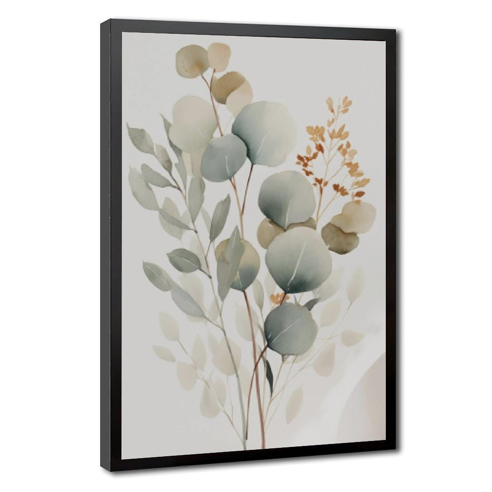 Bareronor Scandinavian Canvas Poster Bedroom Decor Landscape Office Room Decor Gift 12" L X 18" W