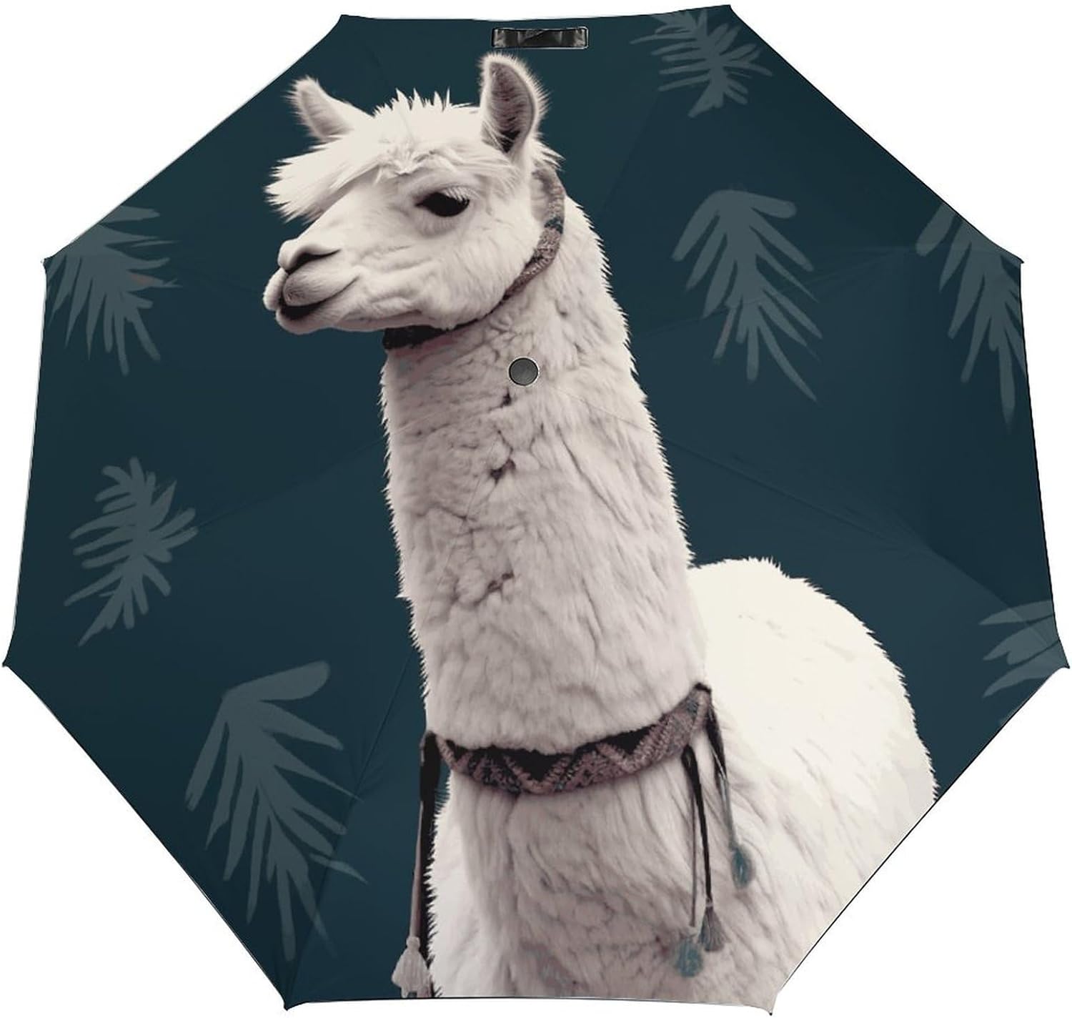 Windproof Travel Umbrella Alpaca Llama Folding Small Sun Umbrella Lightweight Small And Compact Suit for Pocket
