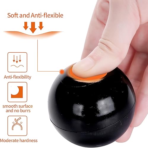 Miniatura 3 de PlayMaty Pelotas de juego  Pelotas de plástico transparente sin ftalatos y BPA, 2.36 pulgadas para niños pequeños y bebés para casa de juegos,