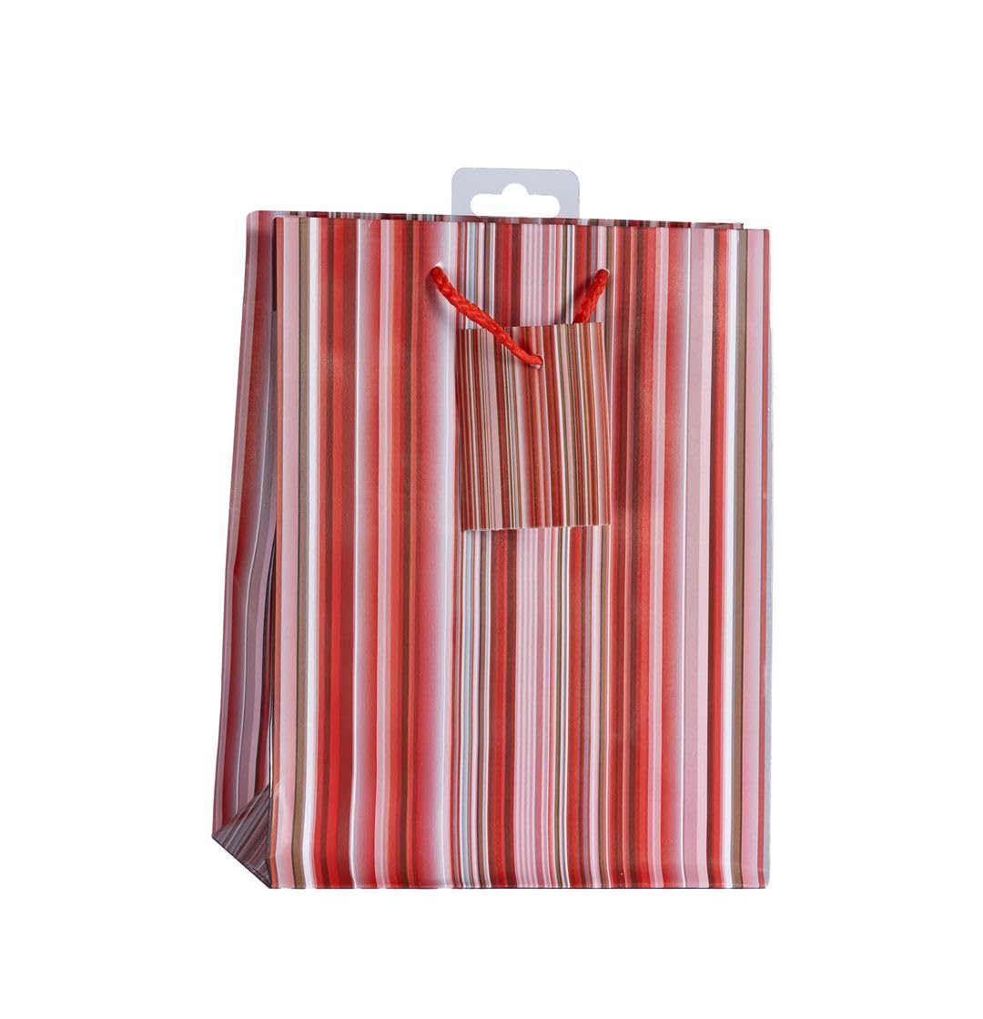Laro Medium Geschenktüten 10-100 Stk Medium Stripes, Anzahl:96, Muster Tüten:Streifen Party