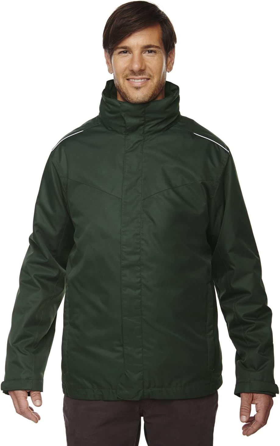Ash City Core 365 Men's 3-in-1 Jacket with Liner, Forest GREN 630, 3XL