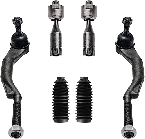 Miniatura 525 de Detroit Axle - Kit de extremo delantero de 14 piezas para Hyundai Tucson 2005-2009 Kia Sportage 2005-2010 2 brazos de control inferiores, 2 rótulas