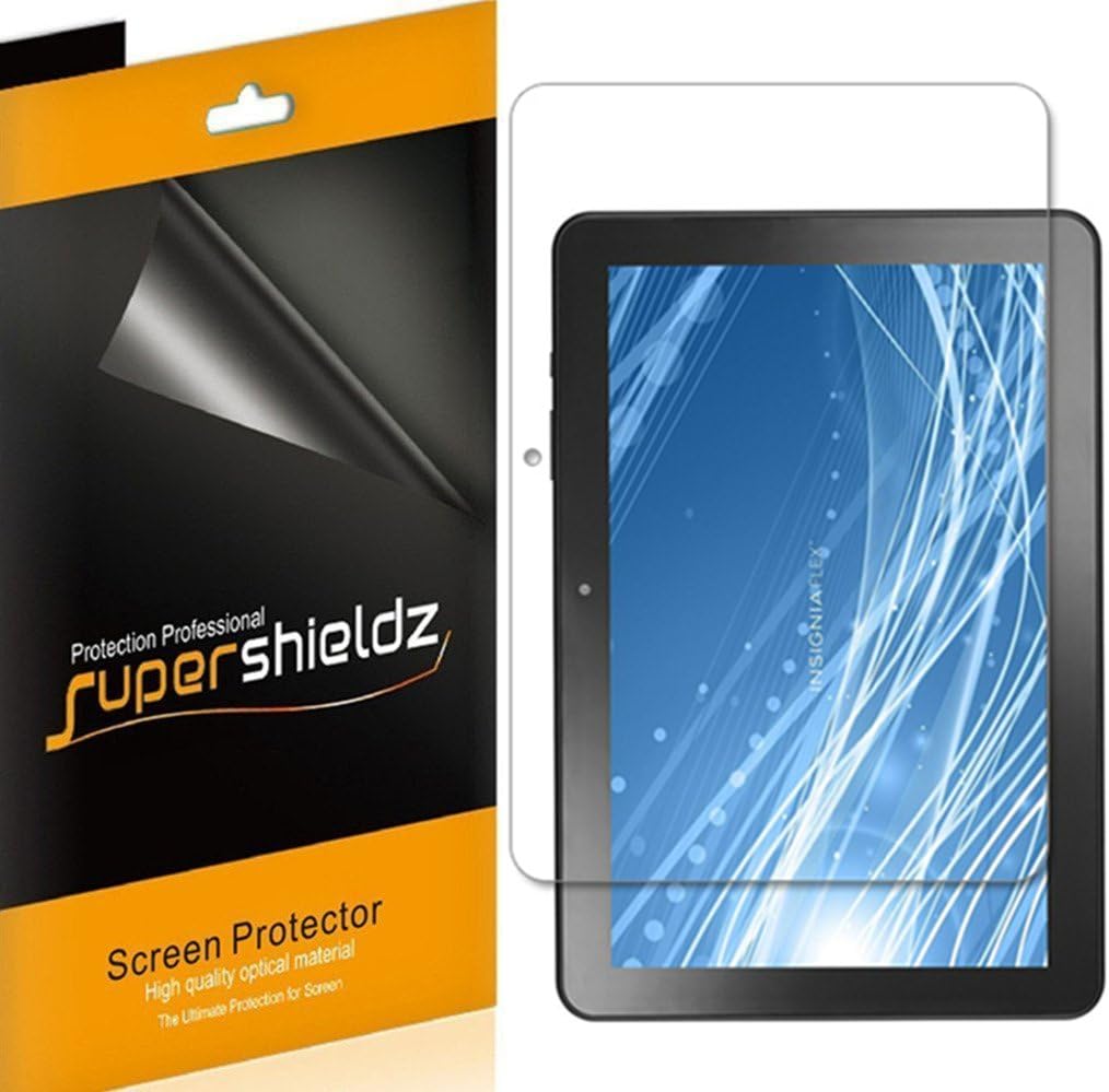 (3 Pack) Supershieldz Designed for Insignia 10 inch, and Insignia 10.1 inch Flex (NS-P10A7100, NS-P10A8100) Screen Protector, High Definition Clear Shield (PET) : Electronics