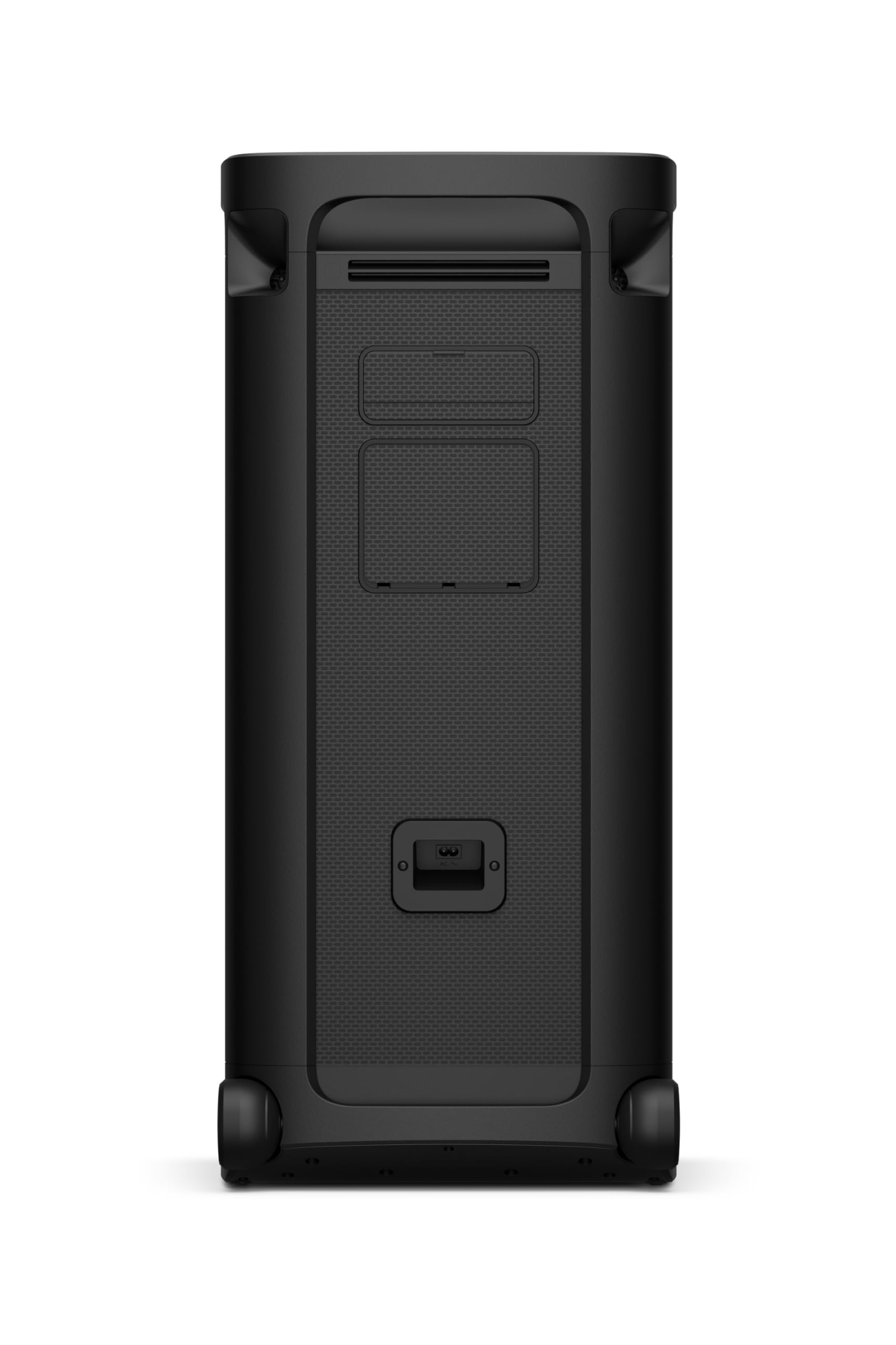 Sony ULT Tower 9 - Ultimativer Bluetooth-Party-Lautsprecher, 25 Stunden Batterie- und Netzbetrieb, 2 ULT Power Sound Modi, X-Balanced Speaker, 360° Beleuchtung & Sound, Karaoke-Eingänge - Schwarz