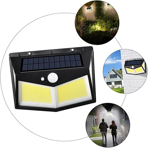 Miniatura 3 de DOITOOL Sensor humano Luz de pared Sensor Luces de césped Patio Cubierta Apliques Foco Lámparas de pared Lámparas de cubierta de jardín Luces de