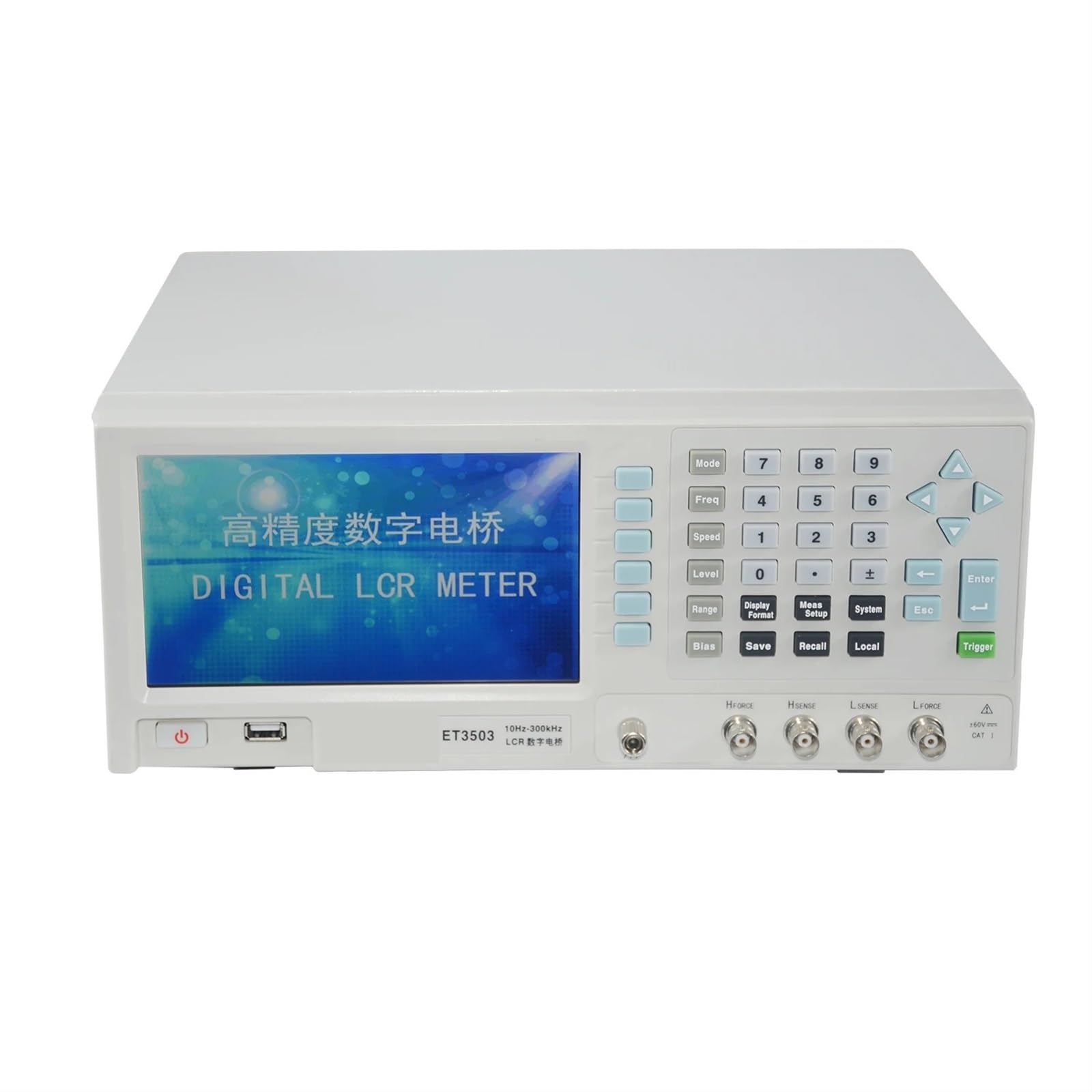 Multimetr Precyzyjny cyfrowy mostek indukcyjności pojemności rezystancji miernik LCR USB LAN RS232 ET3501 ET3502 ET3503 ET3505 ET3510 Dokładne czytanie(ET3510(1000KHz))