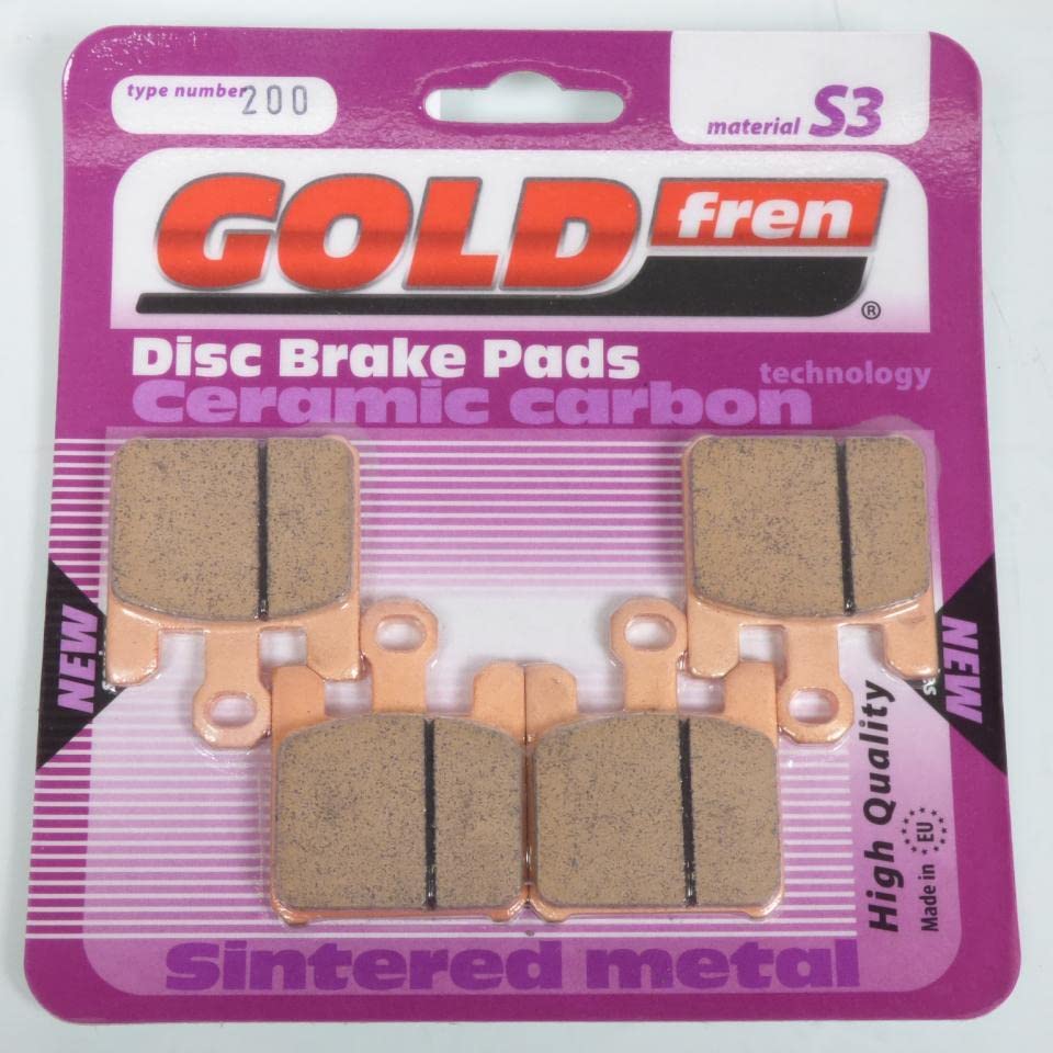Plaquette de frein Gold Fren Suzuki 1600 Vz Intruder M 2005 stoppe l'usure du disque