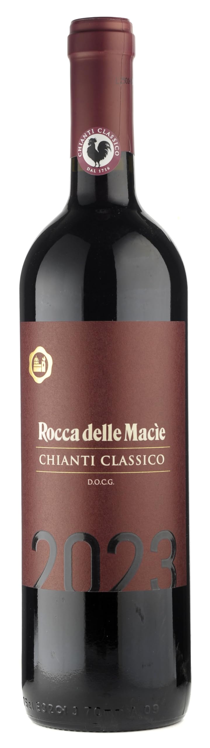 Rocca delle Macìe Chianti Classico Famiglia Zingarelli trocken, Rotwein aus Italien (1 x 0.75l)