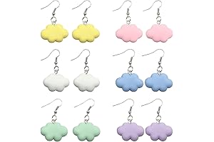 Enchanting Cloud Earrings: Celestial Charm for Your Ears