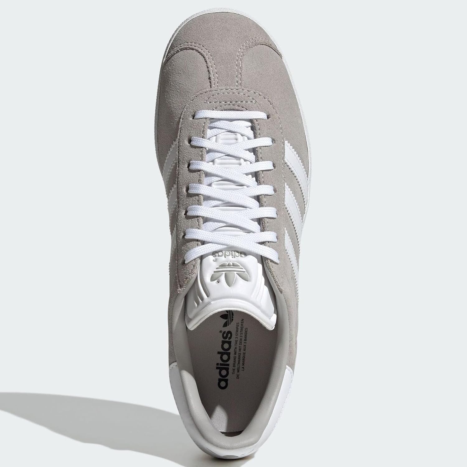 adidas OG Gazelle Women IF0917 (Grey/Footwear White/BLA), Size 9