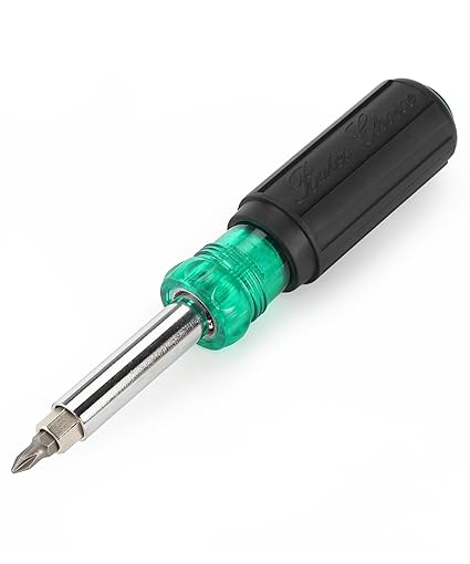 Bates- 11-in-1 Screwdriver/Nut Driver, Multi-Bit Screwdriver, Multi Screwdriver, 11 in 1 Screwdriver, Screw Driver, Multibit Screwdriver, All in One Screwdriver, Multitool Screwdriver